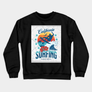 California Surfing - Venice Beach Crewneck Sweatshirt